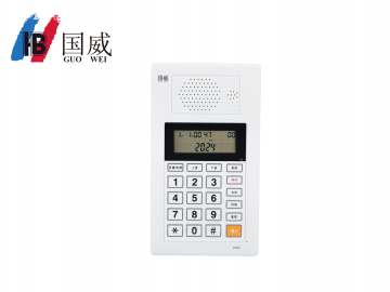 國(guó)威GW90潔凈電話機(jī)嵌入式防水防塵防菌電